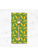 PD's LEEZAWORKS Collection Furruit Platter, Cat A Peel in Fern, Dinner Napkin