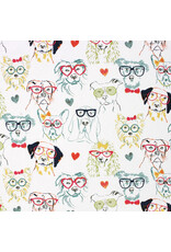 Richloom Cotton Canvas, Richloom Prints, Smartdog Boho, Fabric Half-Yards