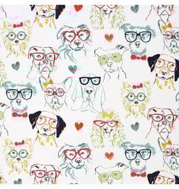 Richloom Cotton Canvas, Richloom Prints, Smartdog Boho, Fabric Half-Yards