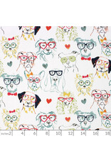 Richloom Cotton Canvas, Richloom Prints, Smartdog Boho, Fabric Half-Yards