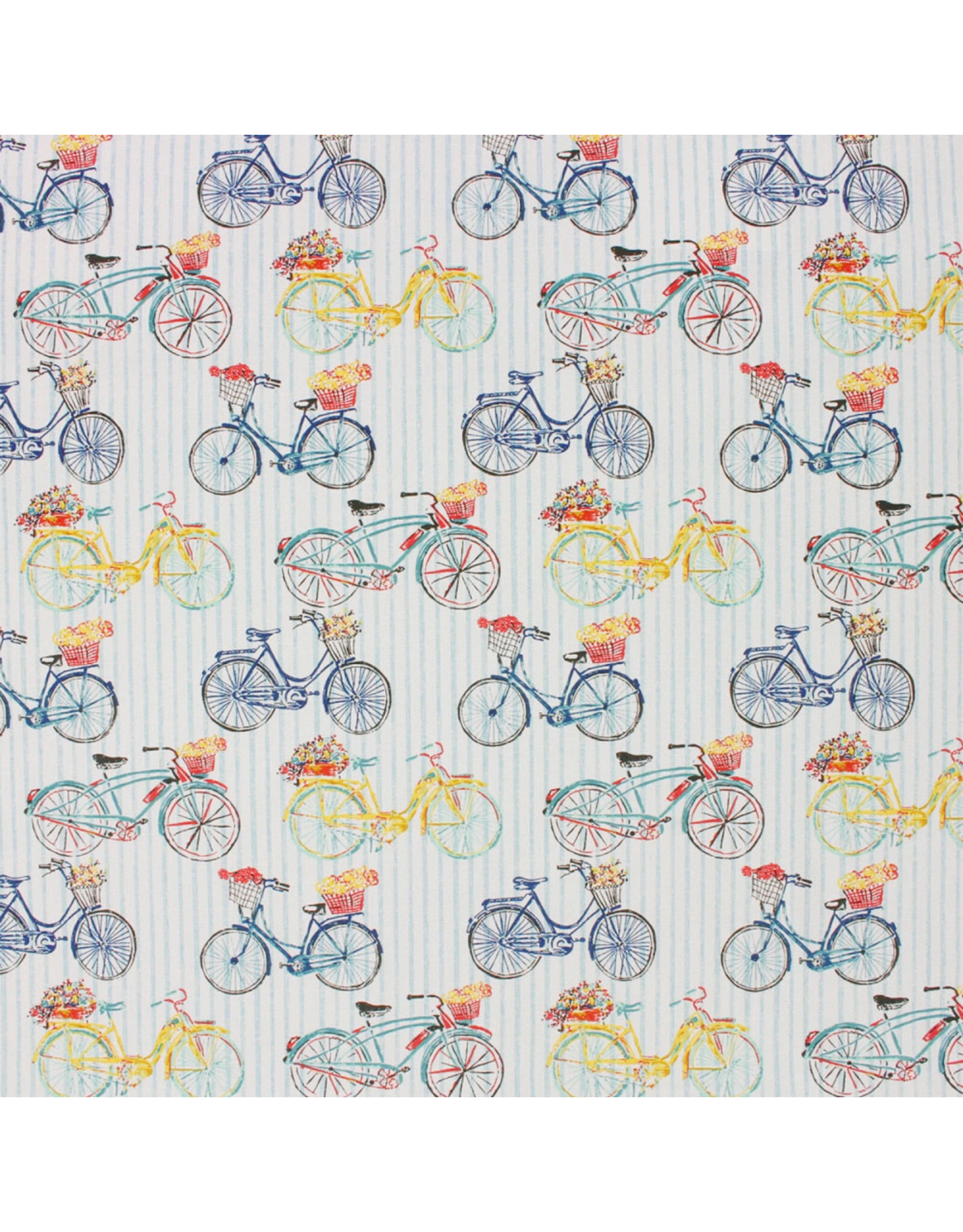 Richloom Cotton Canvas, Richloom Prints, Summer Wheels, Fabric Half-Yards