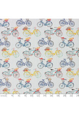 Richloom Cotton Canvas, Richloom Prints, Summer Wheels, Fabric Half-Yards