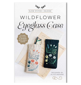 Zakka Workshop Wildflower Eyeglass Case, Pattern and Hardware Kit