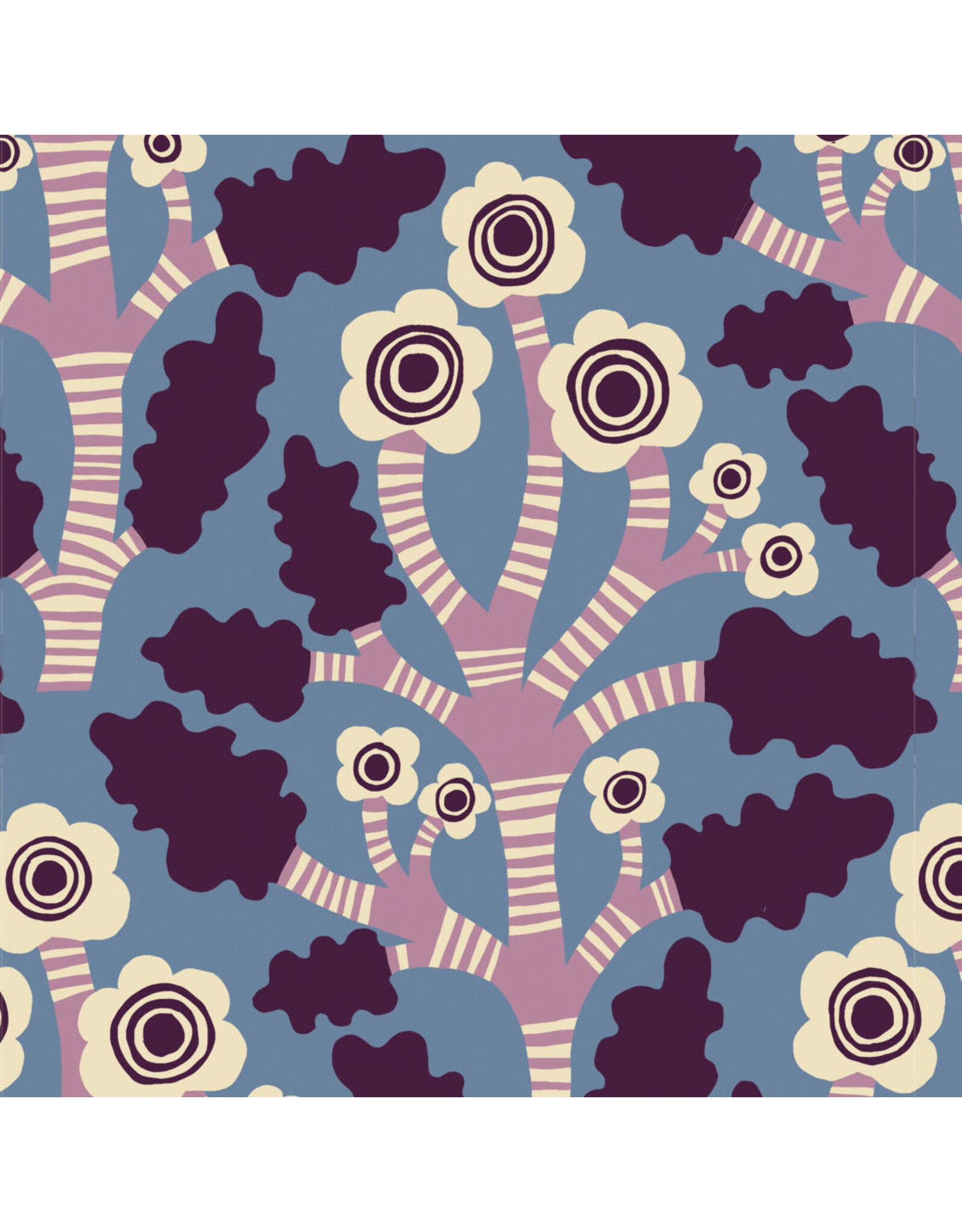 Monika Forsberg The City of Dreams, Angel in Blue, Fabric Half-Yards