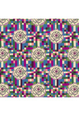 Monika Forsberg The City of Dreams, Birch Lane in Magenta, Fabric Half-Yards