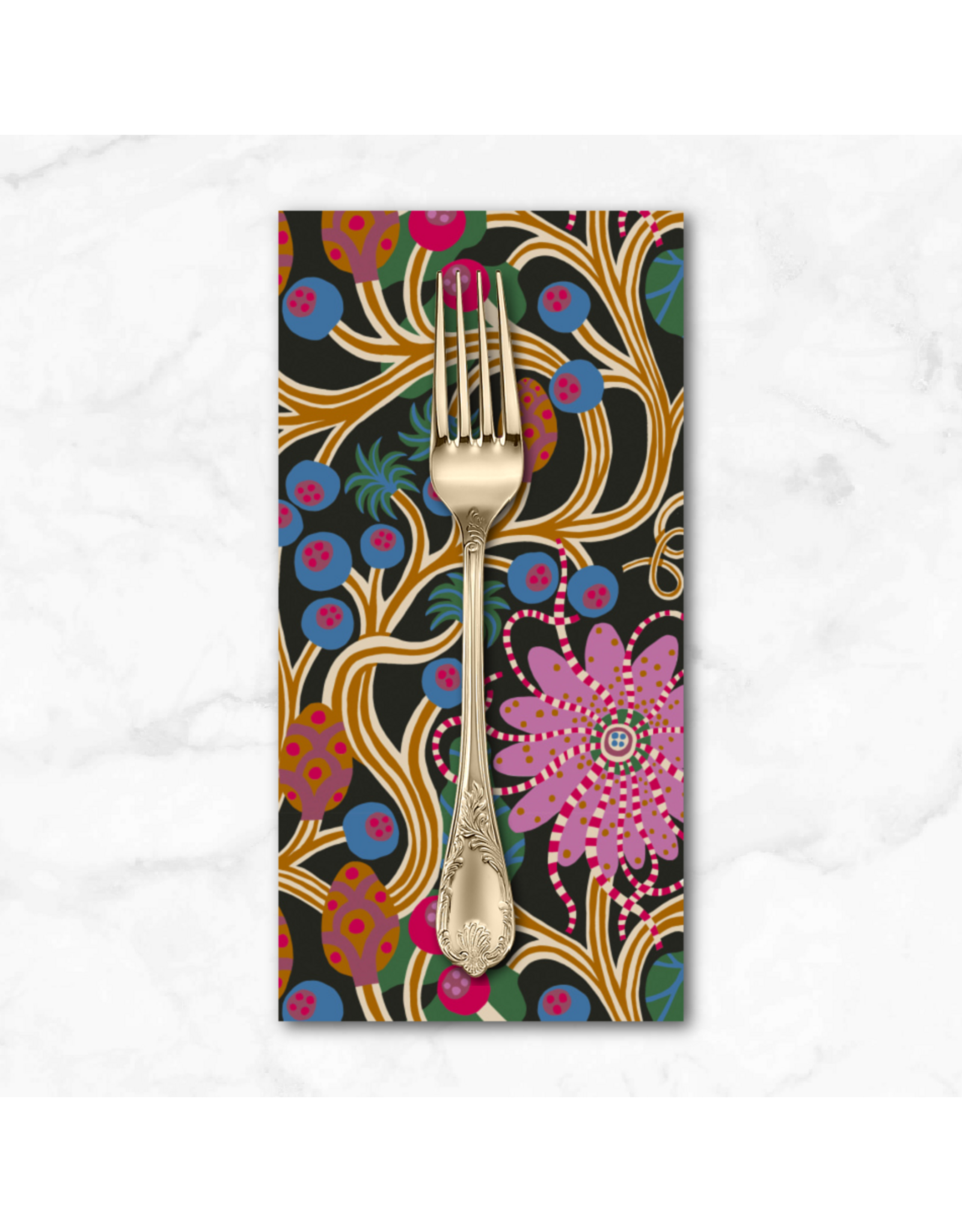 PD's Monika Forsberg Collection The City of Dreams, Hackney Central in Multi, Dinner Napkin