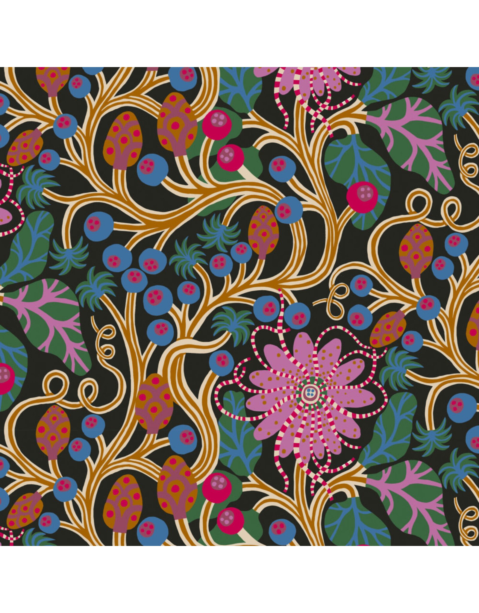 Monika Forsberg The City of Dreams, Hackney Central in Multi, Fabric Half-Yards