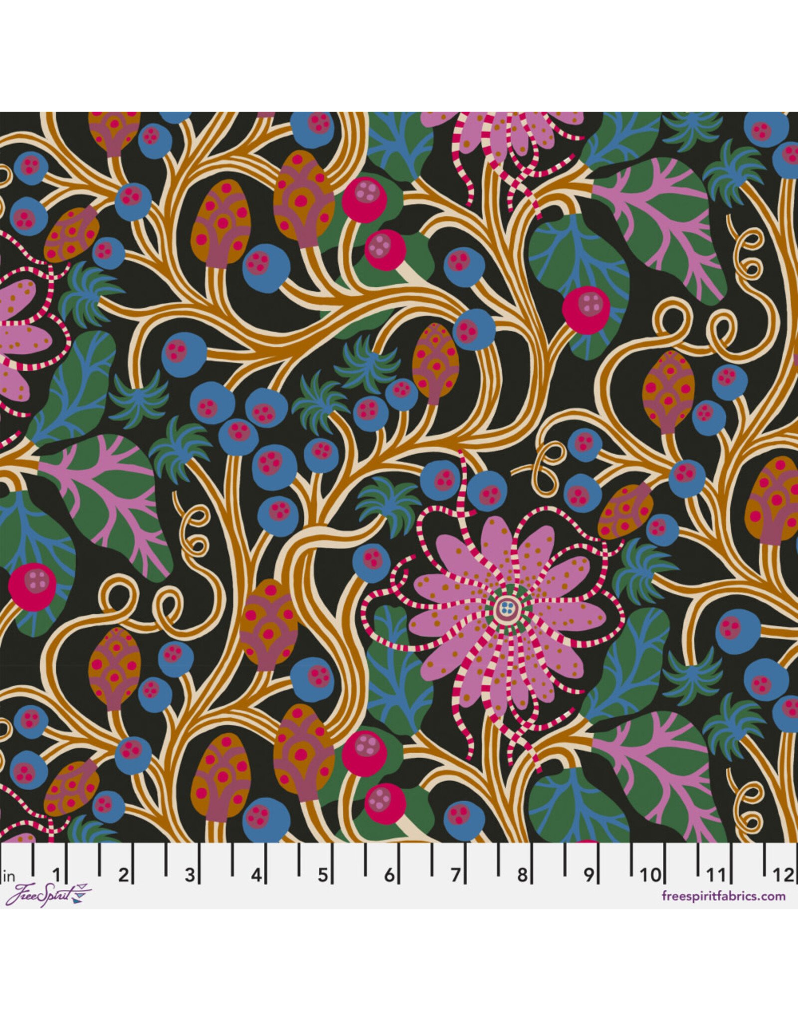 Monika Forsberg The City of Dreams, Hackney Central in Multi, Fabric Half-Yards