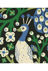 Monika Forsberg The City of Dreams, Holland Park in Black, Fabric Half-Yards