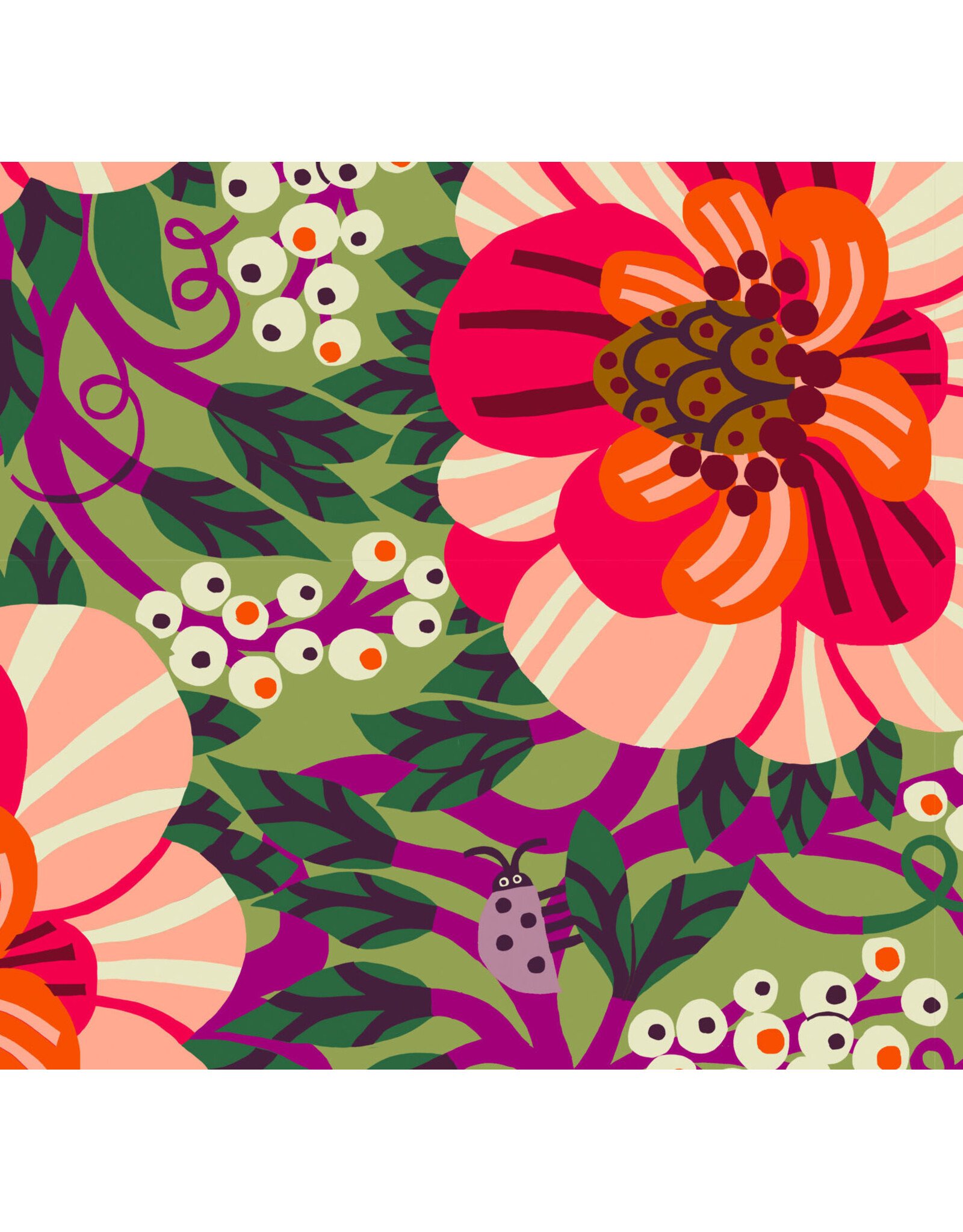 Monika Forsberg The City of Dreams, Muswell Hill in Multi, Fabric Half-Yards