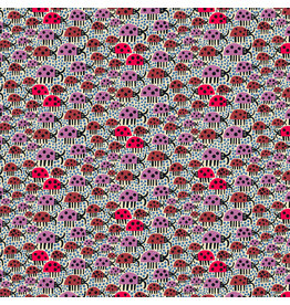 Monika Forsberg The City of Dreams, Old Street in Ivory, Fabric Half-Yards