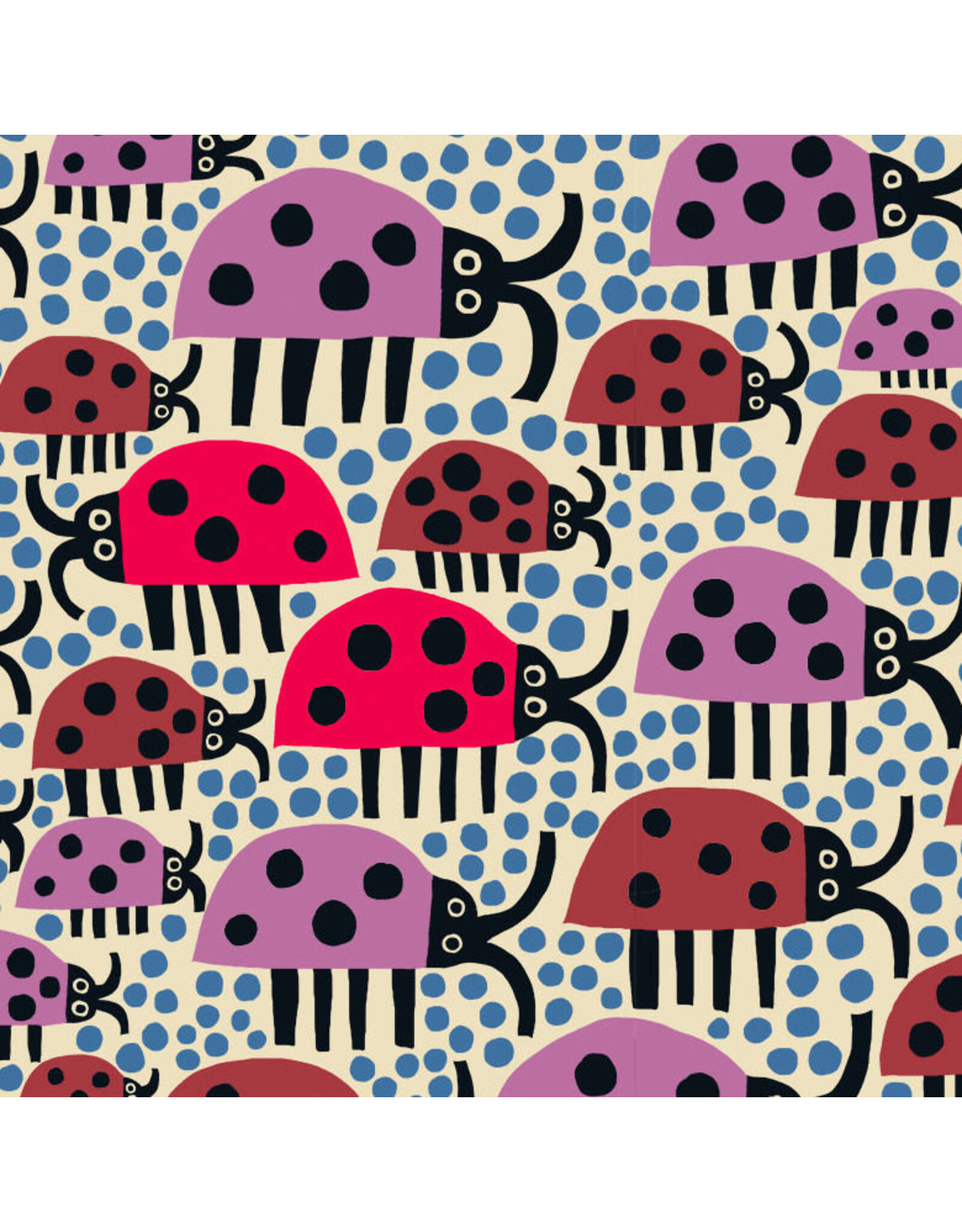 Monika Forsberg The City of Dreams, Old Street in Ivory, Fabric Half-Yards