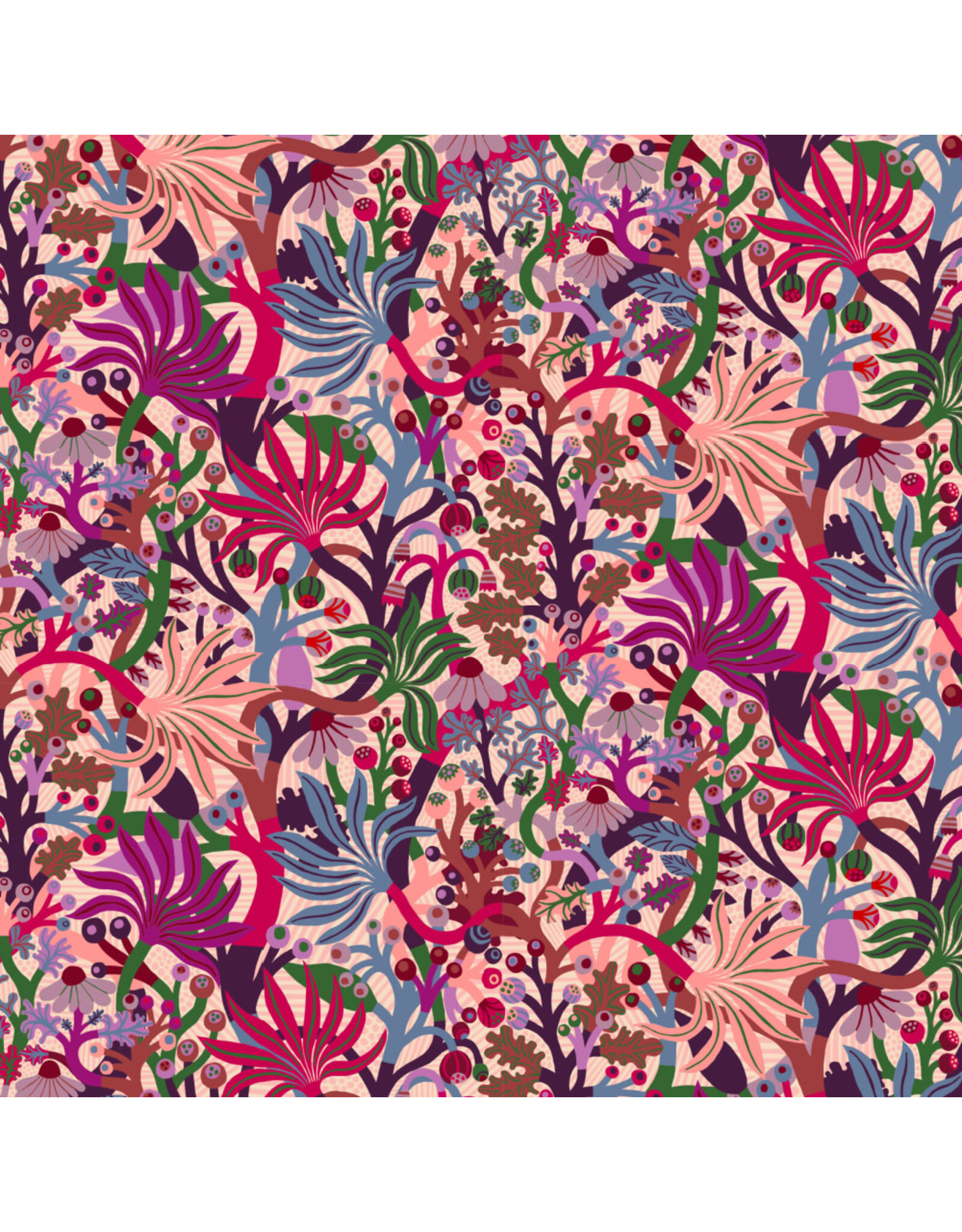 Monika Forsberg The City of Dreams, Parkland Walk in Multi, Fabric Half-Yards