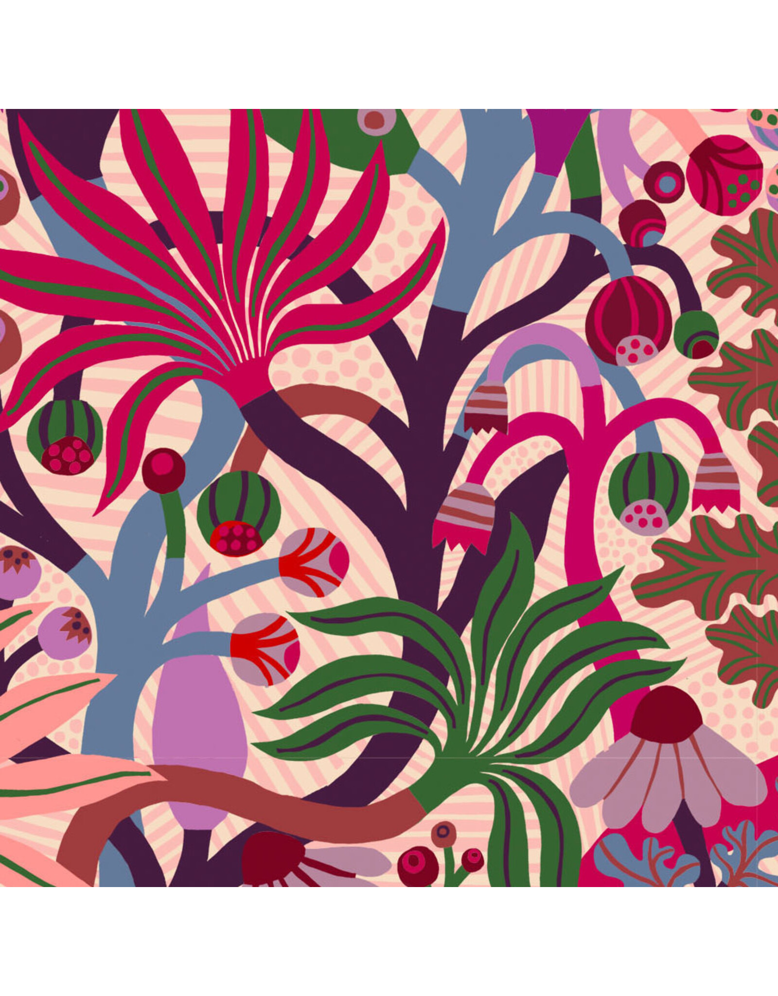 Monika Forsberg The City of Dreams, Parkland Walk in Multi, Fabric Half-Yards