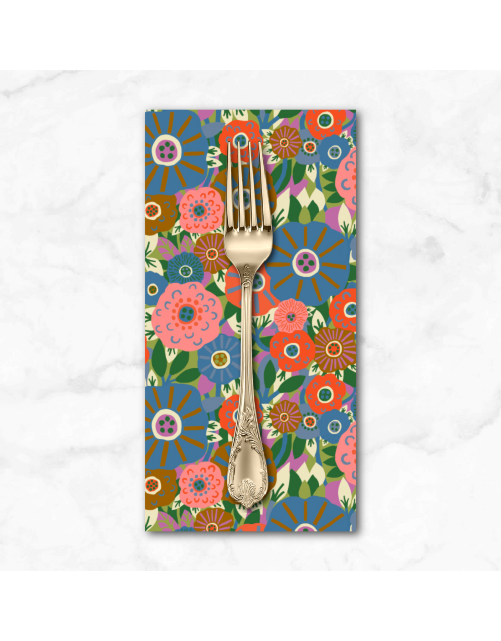 PD's Monika Forsberg Collection The City of Dreams, Primrose Hill in Multi, Dinner Napkin