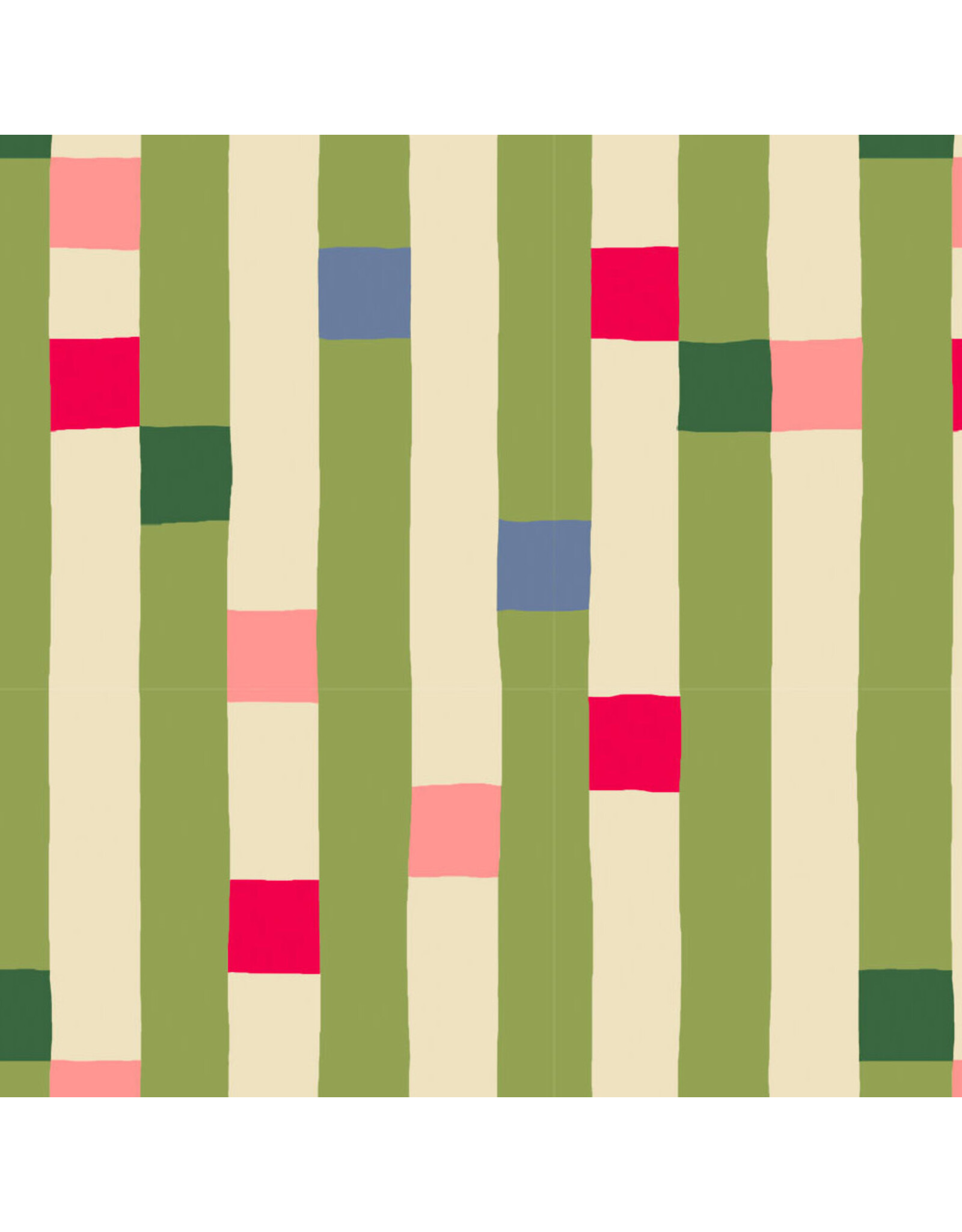 PD's Monika Forsberg Collection The City of Dreams, Soho Square in Lime, Dinner Napkin