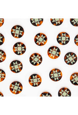 Sarah Hearts Buttons, Quilt Star, Large 1""