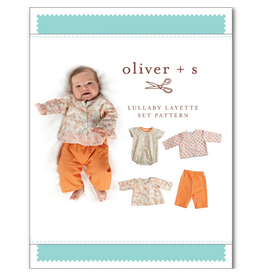 Oliver + S Oliver+S’s Lullaby Layette Set Pattern - Size 0-24M