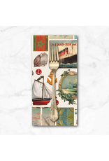 PD's Moda Collection Saltwater, Flat Lay Patchwork in Nautical, Dinner Napkin