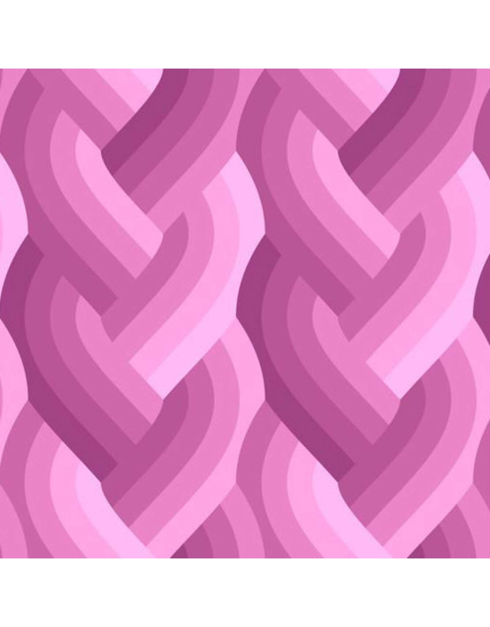 Emily Van Hoff Echo, Braid in Purple, Fabric Half-Yards