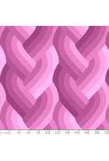 Emily Van Hoff Echo, Braid in Purple, Fabric Half-Yards