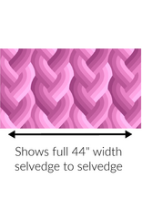 Emily Van Hoff Echo, Braid in Purple, Fabric Half-Yards