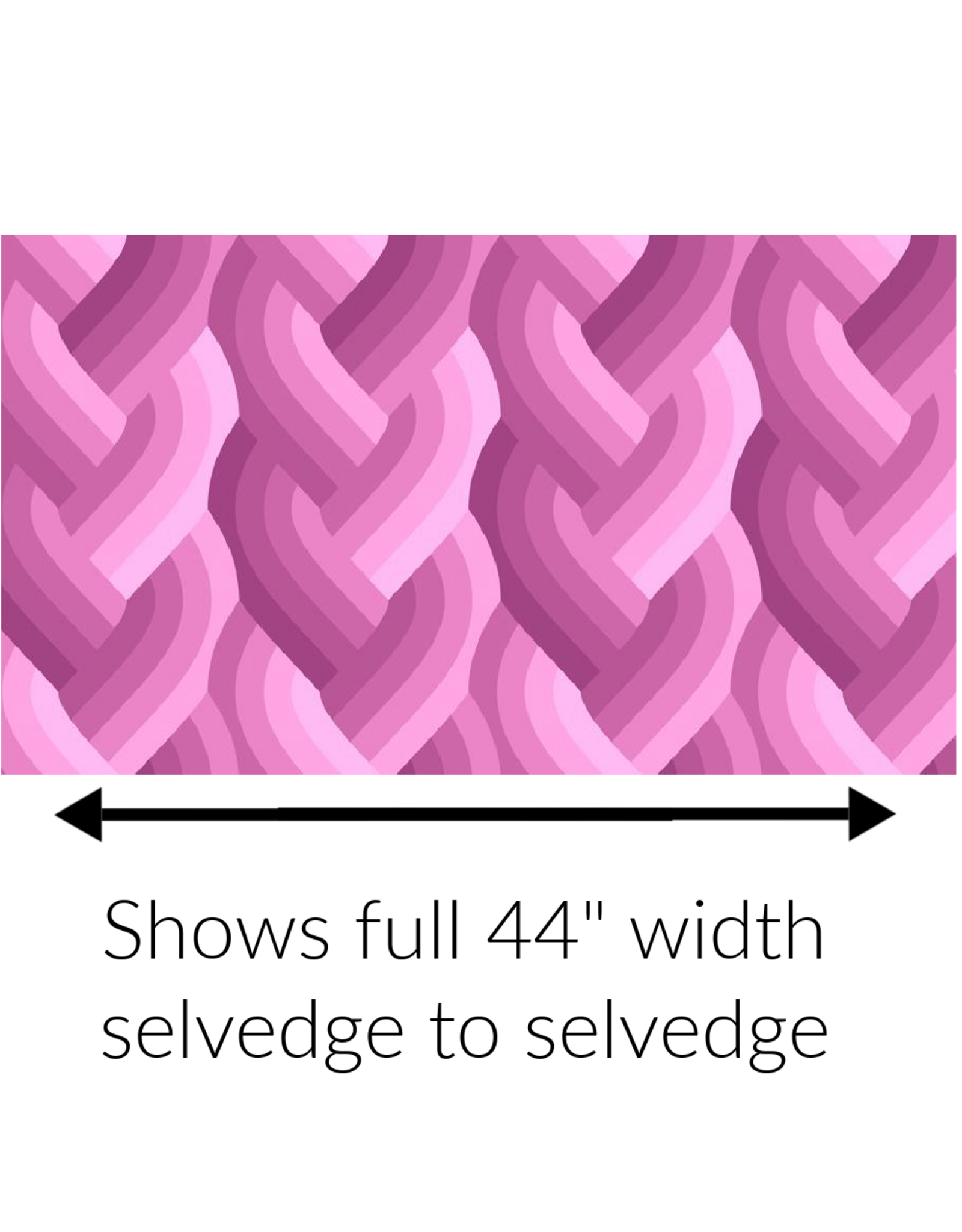 Emily Van Hoff Echo, Braid in Purple, Fabric Half-Yards