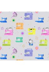 Dear Stella Quilty Helpurrs, Helpurrs in Rock, Fabric Half-Yards