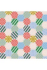 Faye Guanipa Paradise Royal, Under My Umbrella in Multi, Fabric Half-Yards