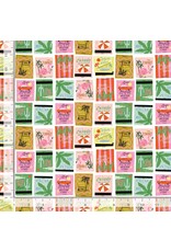 Faye Guanipa Paradise Royal, Let's Get Lit! in Multi, Fabric Half-Yards