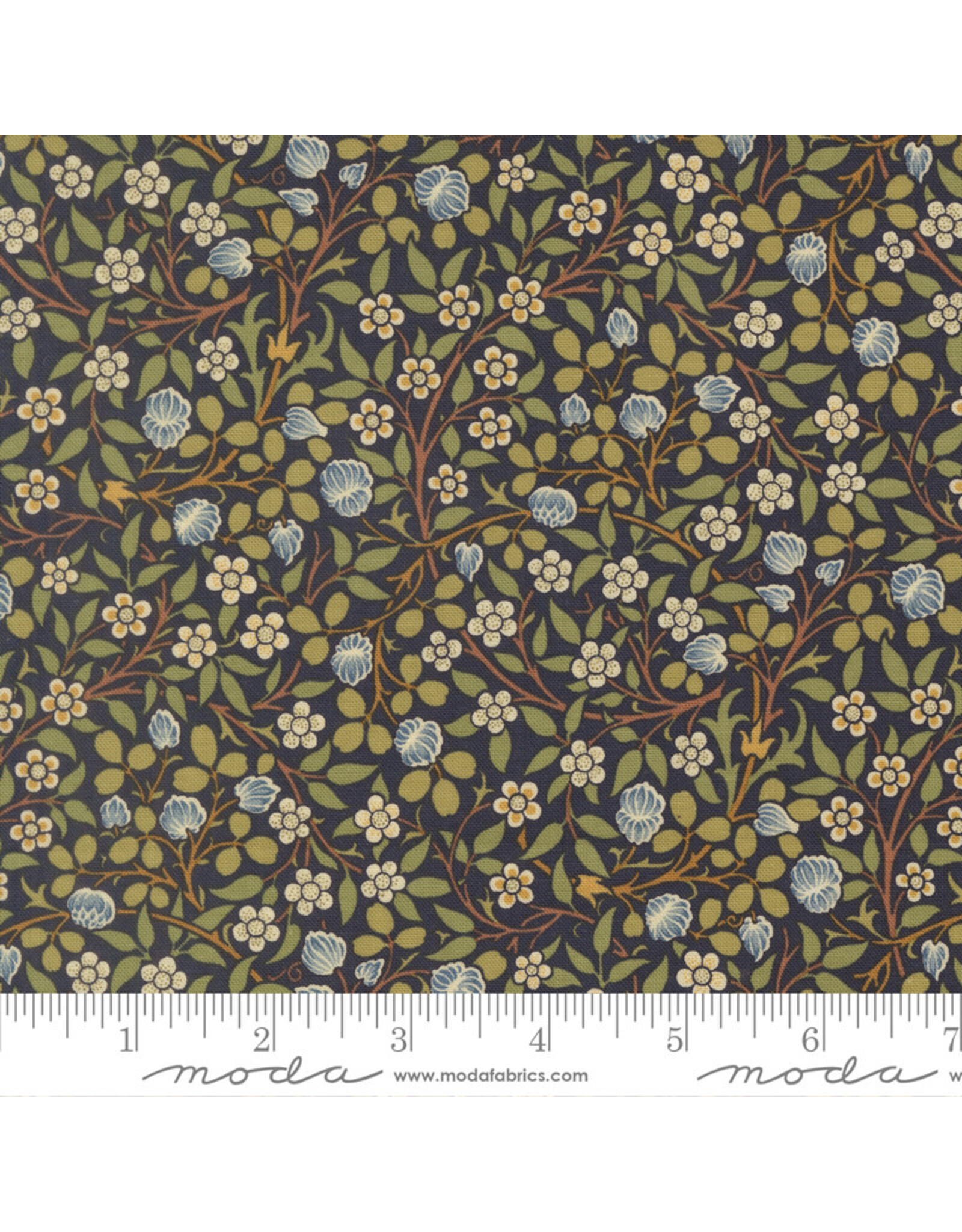 PD's Barbara Brackman Collection Morris Muse, Clover in Twilight, Dinner Napkin