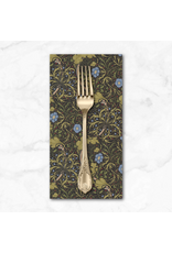 PD's Barbara Brackman Collection Morris Muse, Seaweed in Ebony, Dinner Napkin