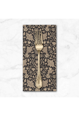 PD's Barbara Brackman Collection Morris Muse, Triple Net in Ebony, Dinner Napkin