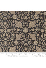 Barbara Brackman Morris Muse, Triple Net in Ebony, Fabric Half-Yards