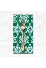 Christmas Collection Cozy Christmas, Paperflakes in Mint, Dinner Napkin