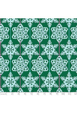 Christmas Collection Cozy Christmas, Paperflakes in Mint, Dinner Napkin