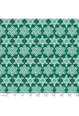 Christmas Collection Cozy Christmas, Paperflakes in Mint, Dinner Napkin