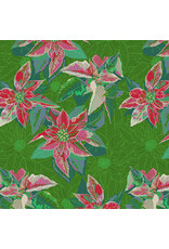 Anna Maria Cozy Christmas, Poinsettia in Housewarming, Fabric Half-Yards