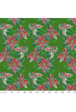 Anna Maria Cozy Christmas, Poinsettia in Housewarming, Fabric Half-Yards