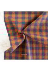 Fableism Queen of Hearts, Gingham Dobby Hearts in Sunday Best, Fabric Half-Yards