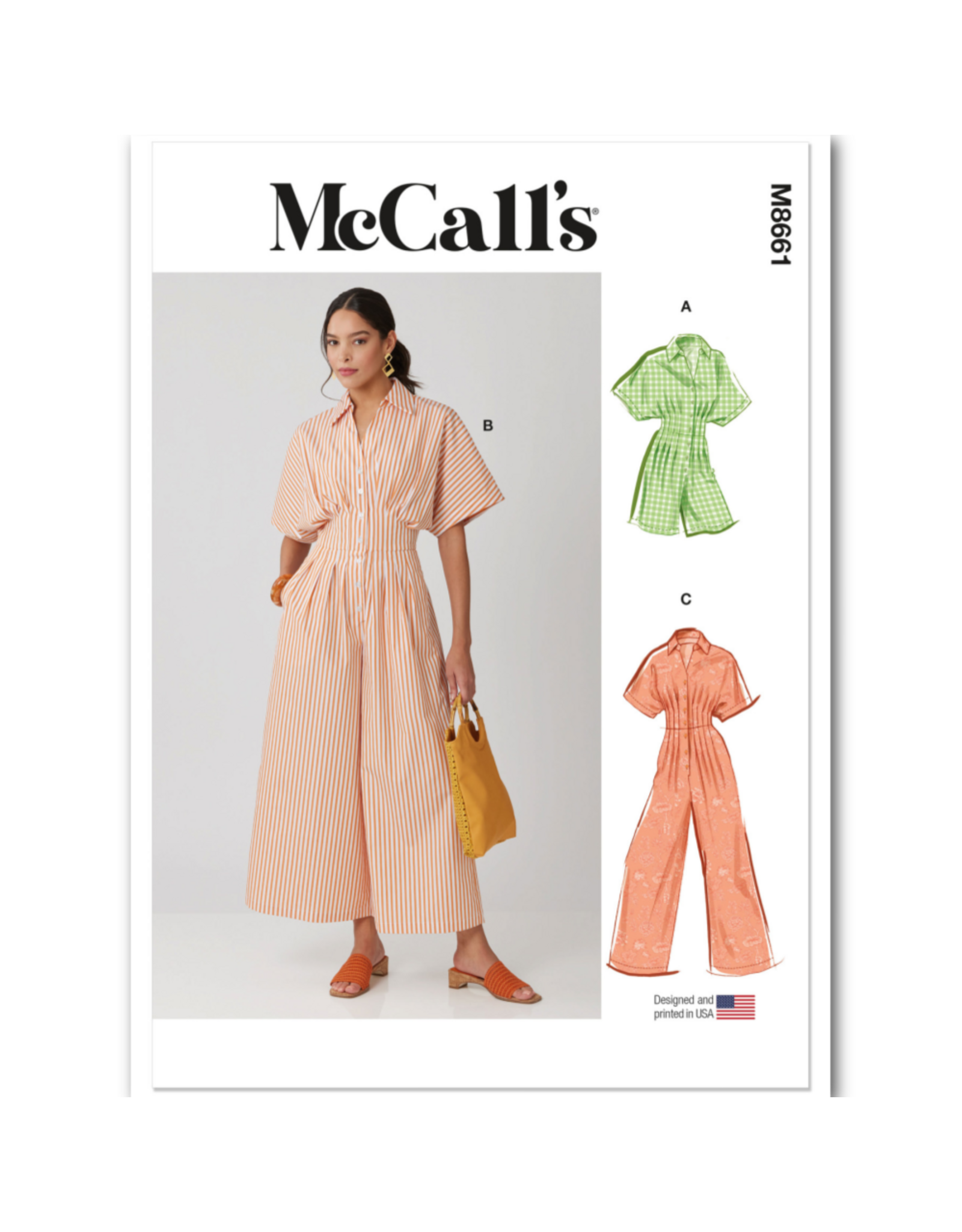 McCall's McCall's Women's Jumpsuit Pattern M8661, Sizes 18-26