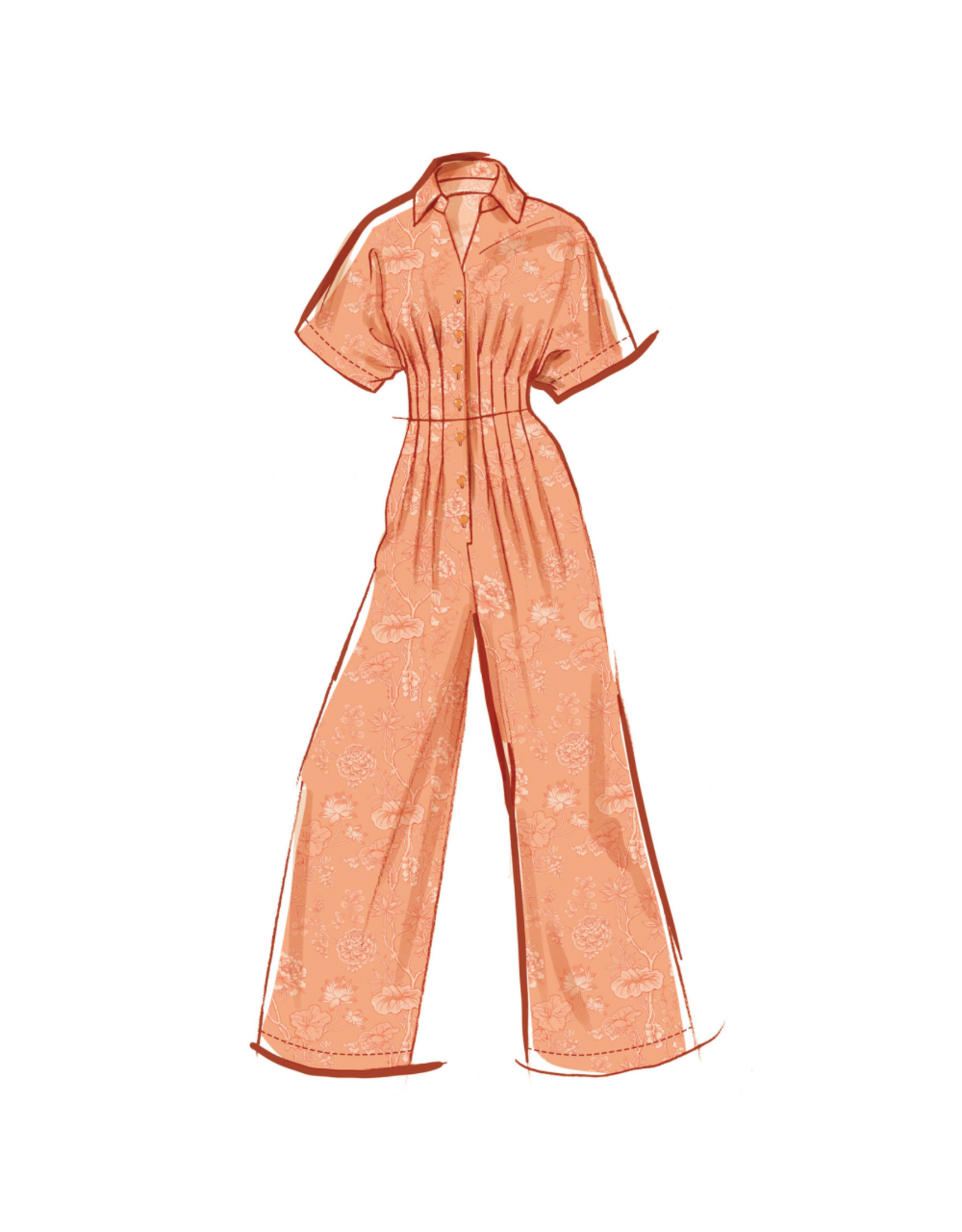McCall's McCall's Women's Jumpsuit Pattern M8661, Sizes 18-26