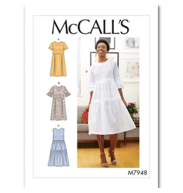 McCall's McCall's Women's Dress Pattern M7948, Sizes 14-22