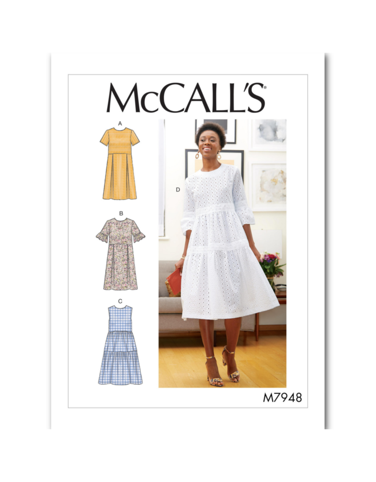 McCall's McCall's Women's Dress Pattern M7948, Sizes 6-14
