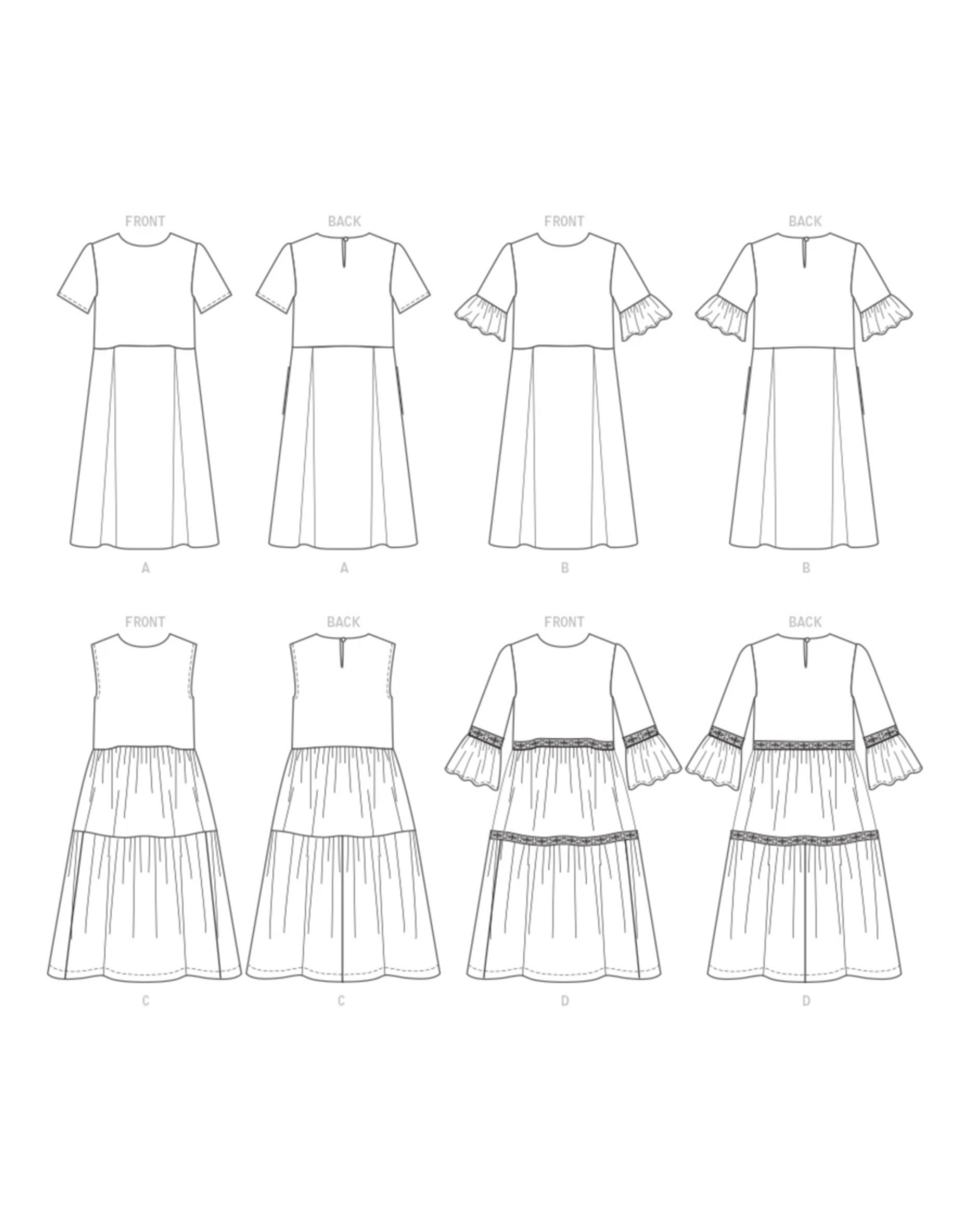 McCall's McCall's Women's Dress Pattern M7948, Sizes 6-14