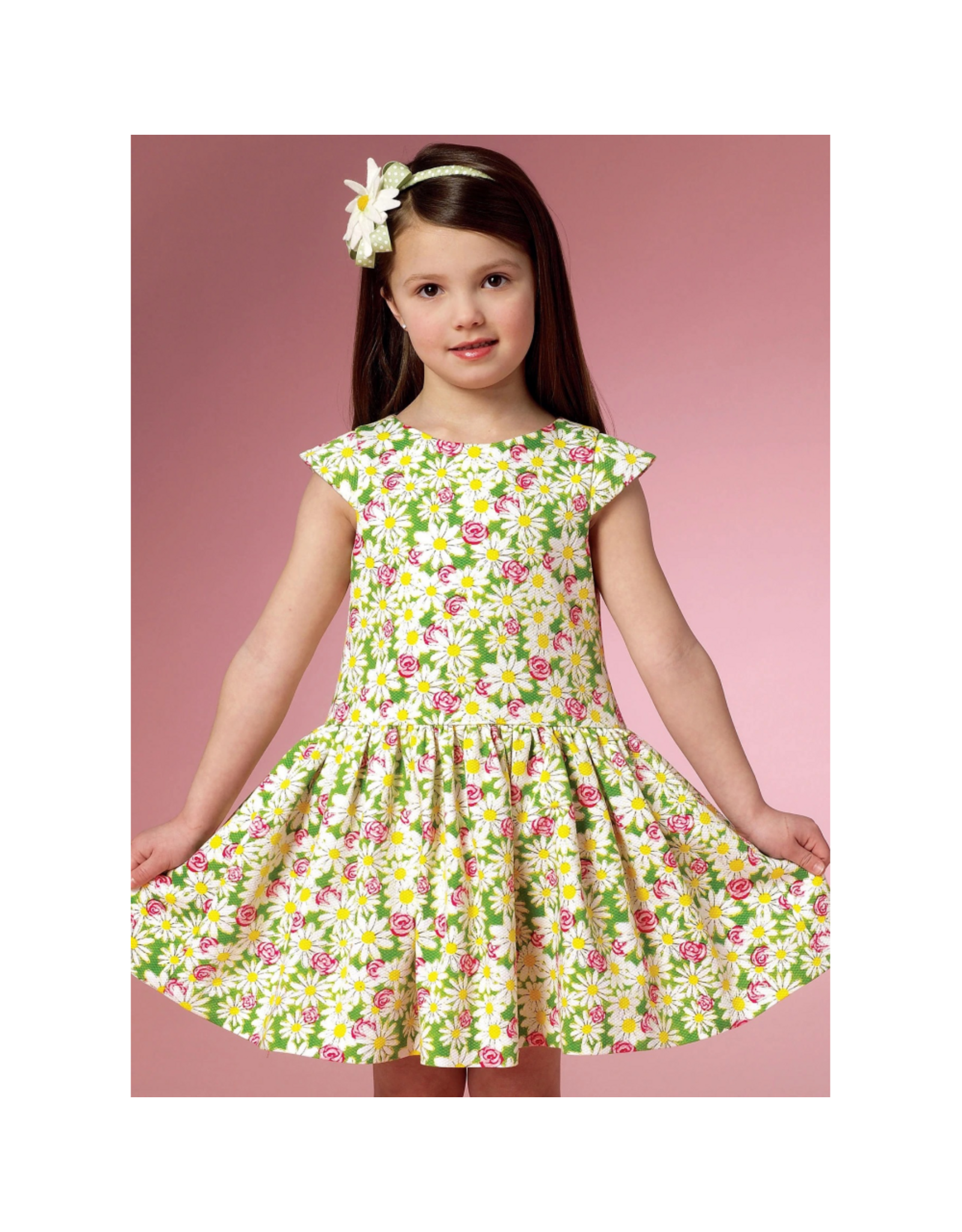 Butterick Butterick Girls' Dress Pattern B6201, Sizes 6-8