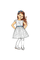 Butterick Butterick Girls' Dress Pattern B6201, Sizes 6-8