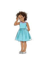 Butterick Butterick Girls' Dress Pattern B6201, Sizes 2-5