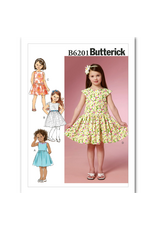 Butterick Butterick Girls' Dress Pattern B6201, Sizes 2-5