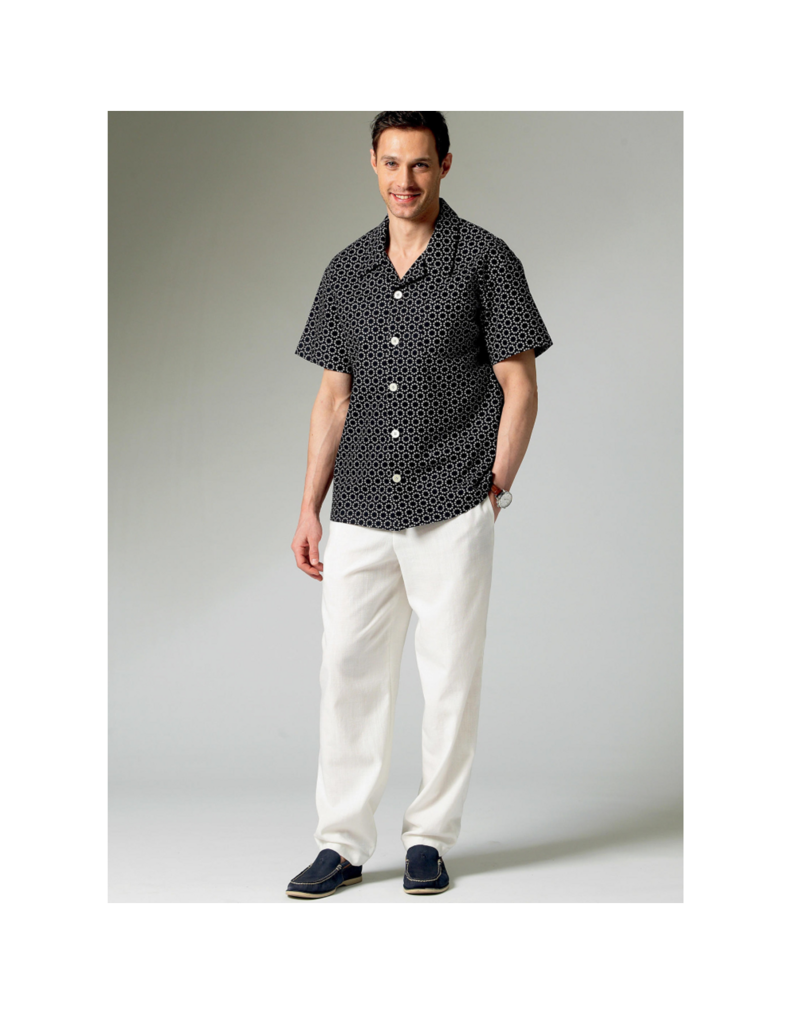 McCall's McCalls Adult Shirt Pattern M6972, (Sizes S-XL)